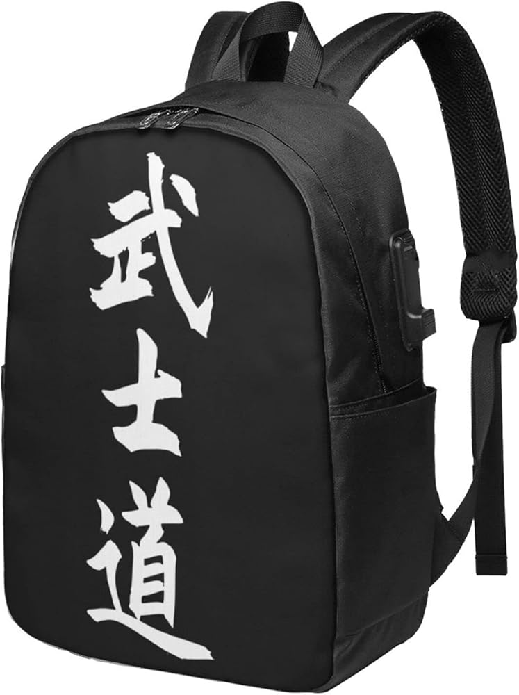 バッグ BUSHIDO Amazon.com: FYCFSLMY Japanese Kanji Bushido Laptop Backpack