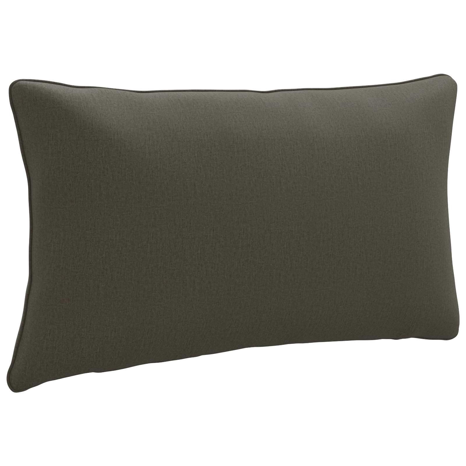 1-teiliges Rückenkissen Anthrazit, 100% Polyester