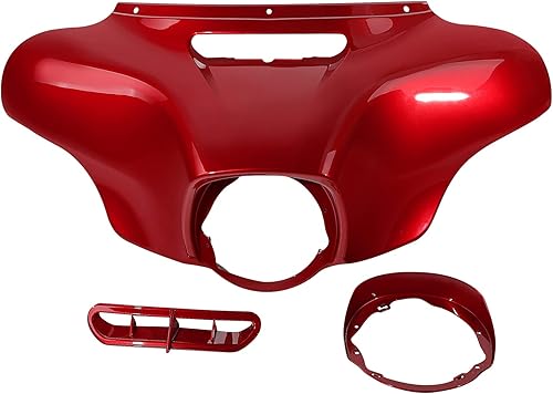 TCT-MOTORPARTS Carenado exterior de murciélago para Harley Touring Street Glide Tri Glide Ultra Limited Electra Glide 2014-2023 CVO Limited FLHTKSE