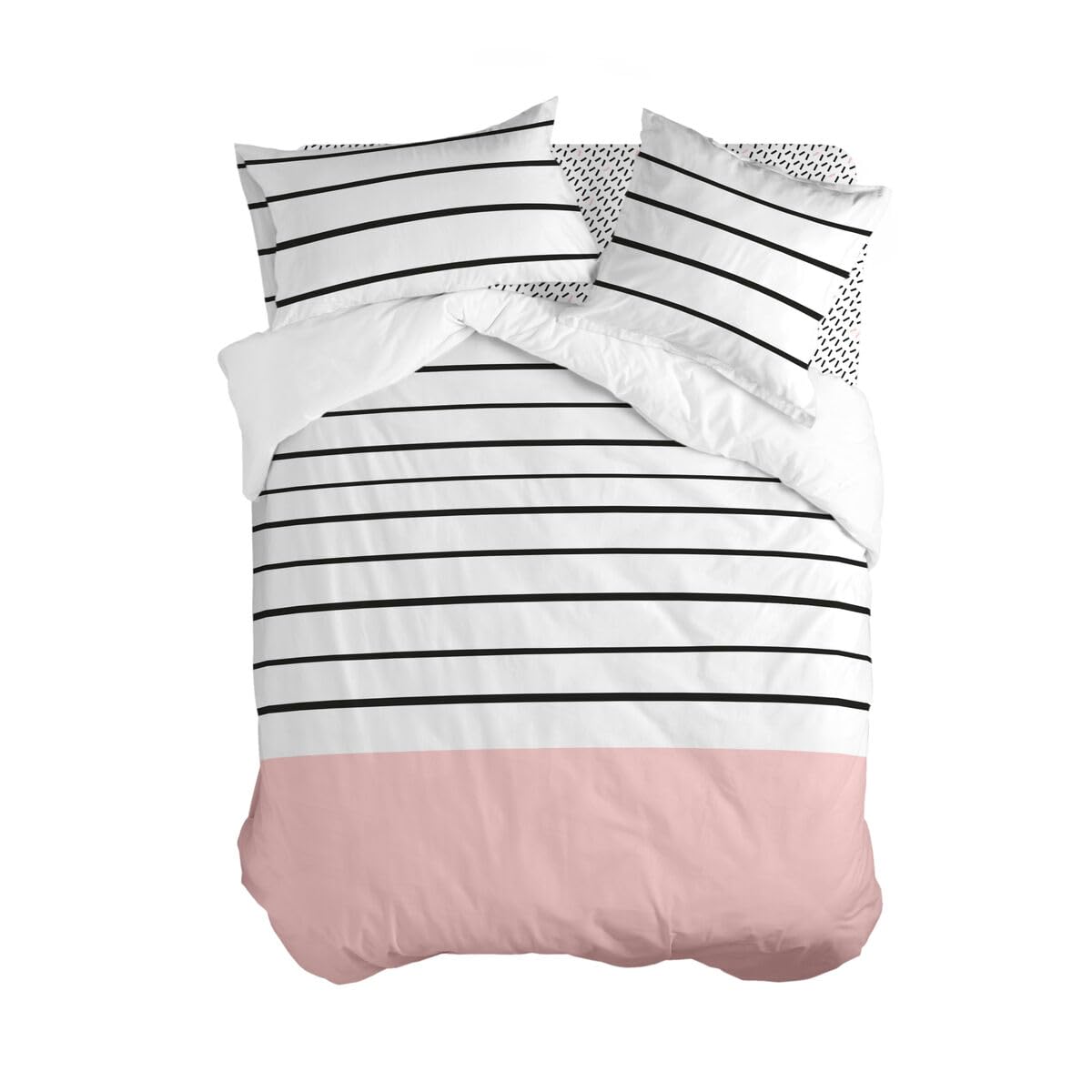 HappyFriday Duvet Cover Blanc Blush Multicoloured 180 x 220 cm