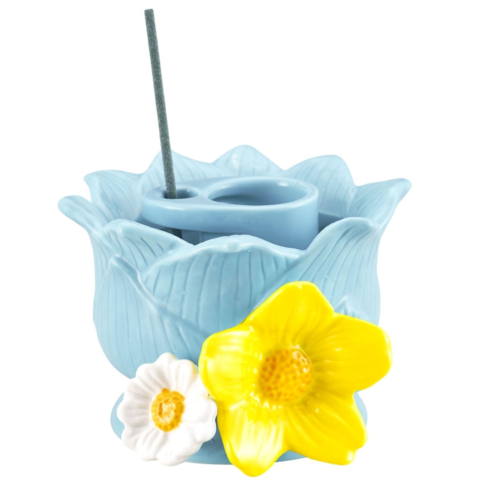 Amazon｜セトクラフト 花レンヌ 「100年 枯れない 花hana 香炉 」 線香