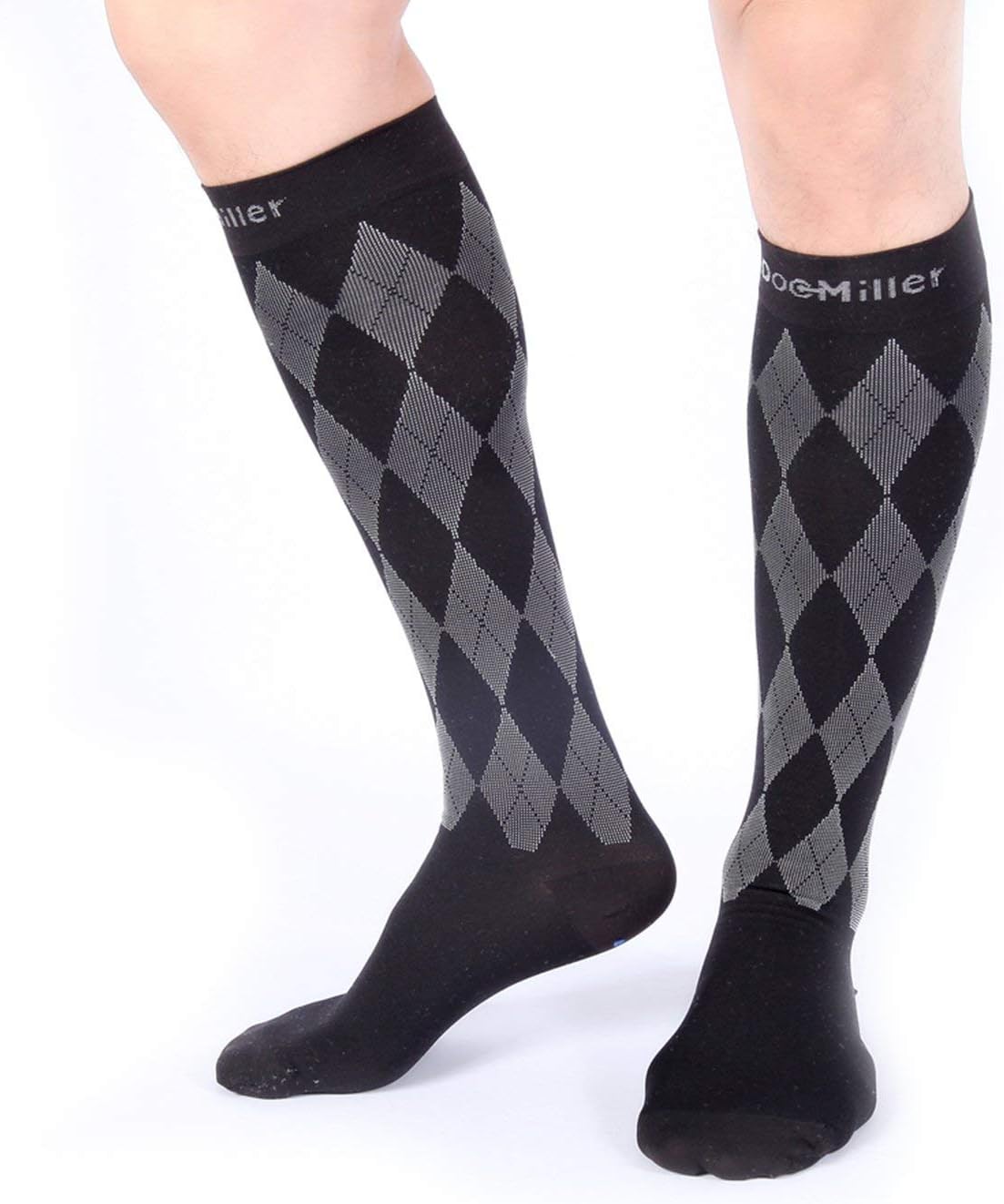 Doc Miller Closed Toe Compression Socks 1 Pair 20-30mmHg Knee High - Image 6