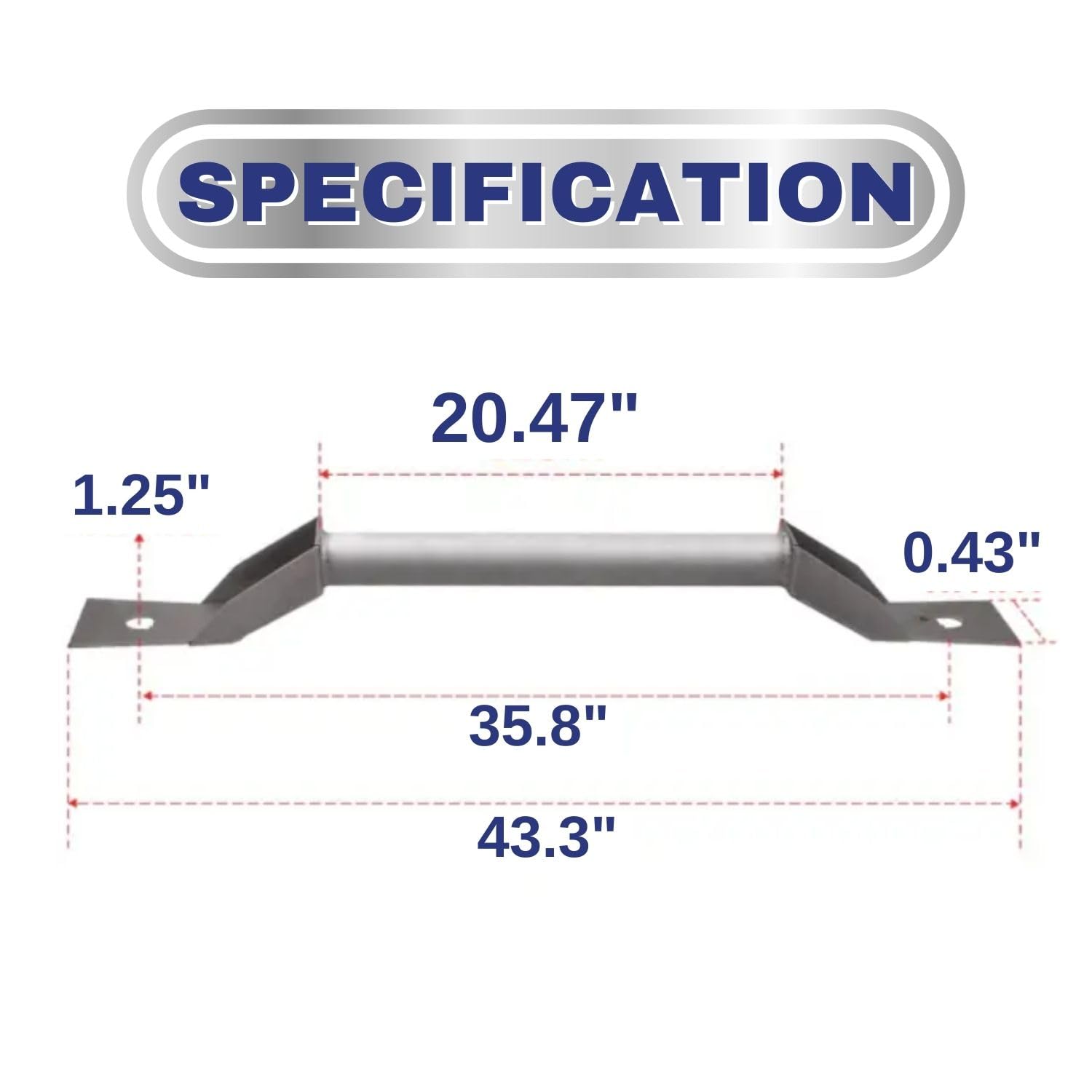 Amazon.com: TORQUE Front Fuel Tank Support Crossmember Cross