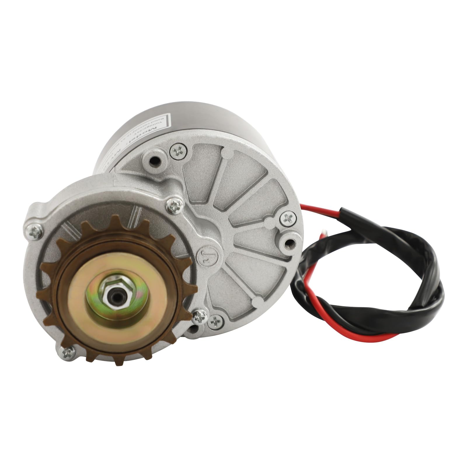 Kit de conversion de vélo électrique 24 V 350 W avec moteur à brosses, contrôleur, poignée d'accélérateur avec affichage LED, chaîne et pignon, kit de conversion de vélo électrique DIY pour vélos à