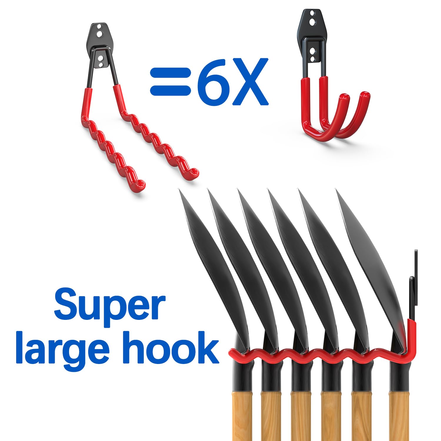 Garage Storage Hooks 14PC,Garage Hooks Heavy Duty With 1