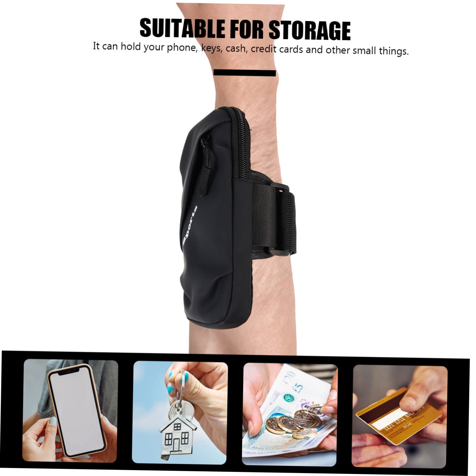 Uonlytech 3pezzi Bracciale Per Smartphone Braccio e Fitness Per Jogging e Allenamento All