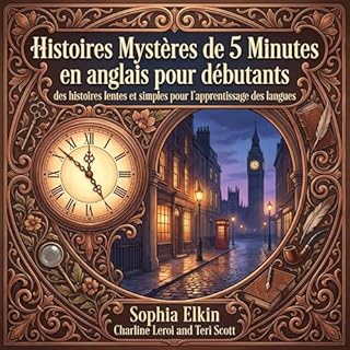 Page de couverture de Histoires Myst&egrave;res de 5 Minutes en anglais pour d&eacute;butants