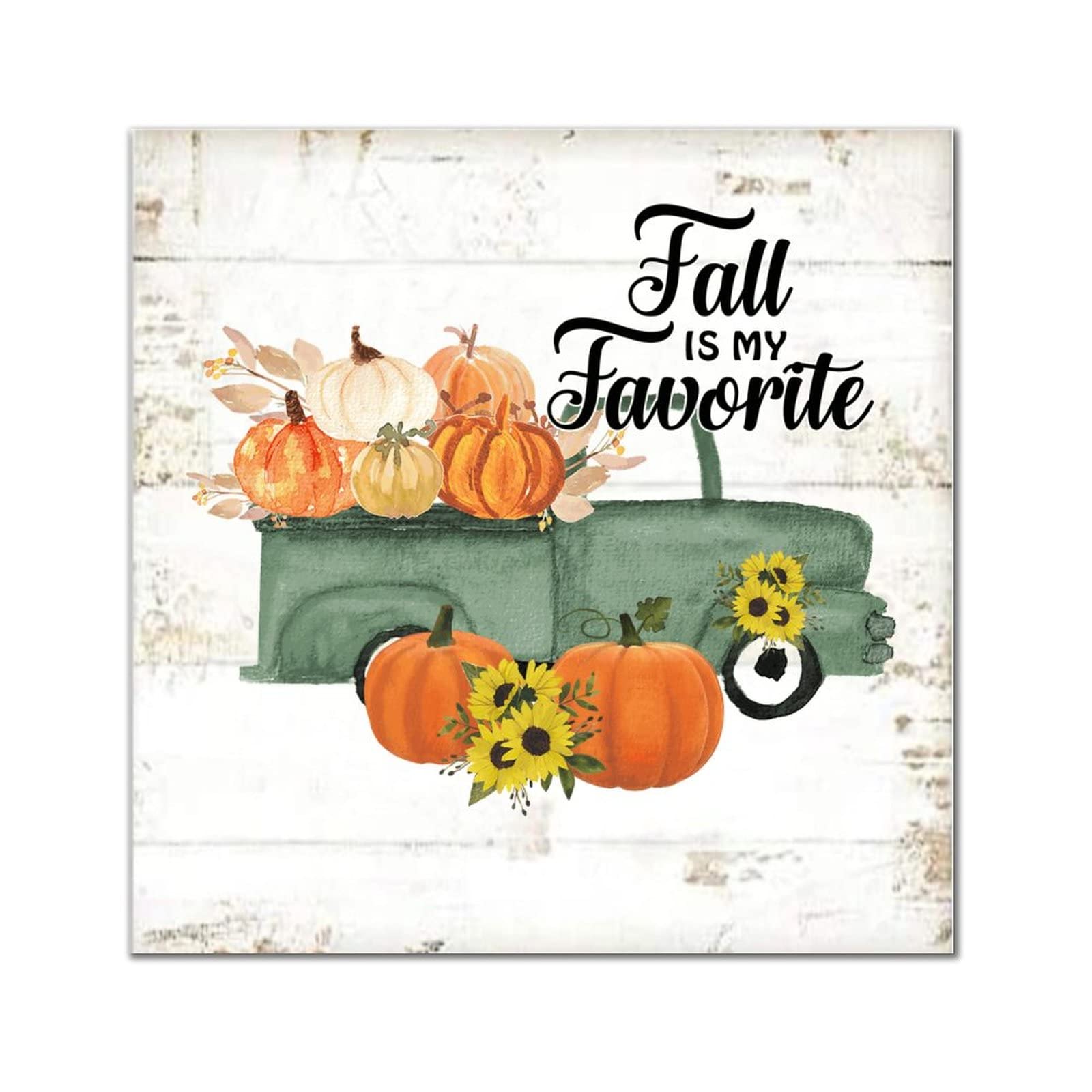 Plaque en bois Fall is My Favorite le cadeau idéal de pendaison de crémaillère