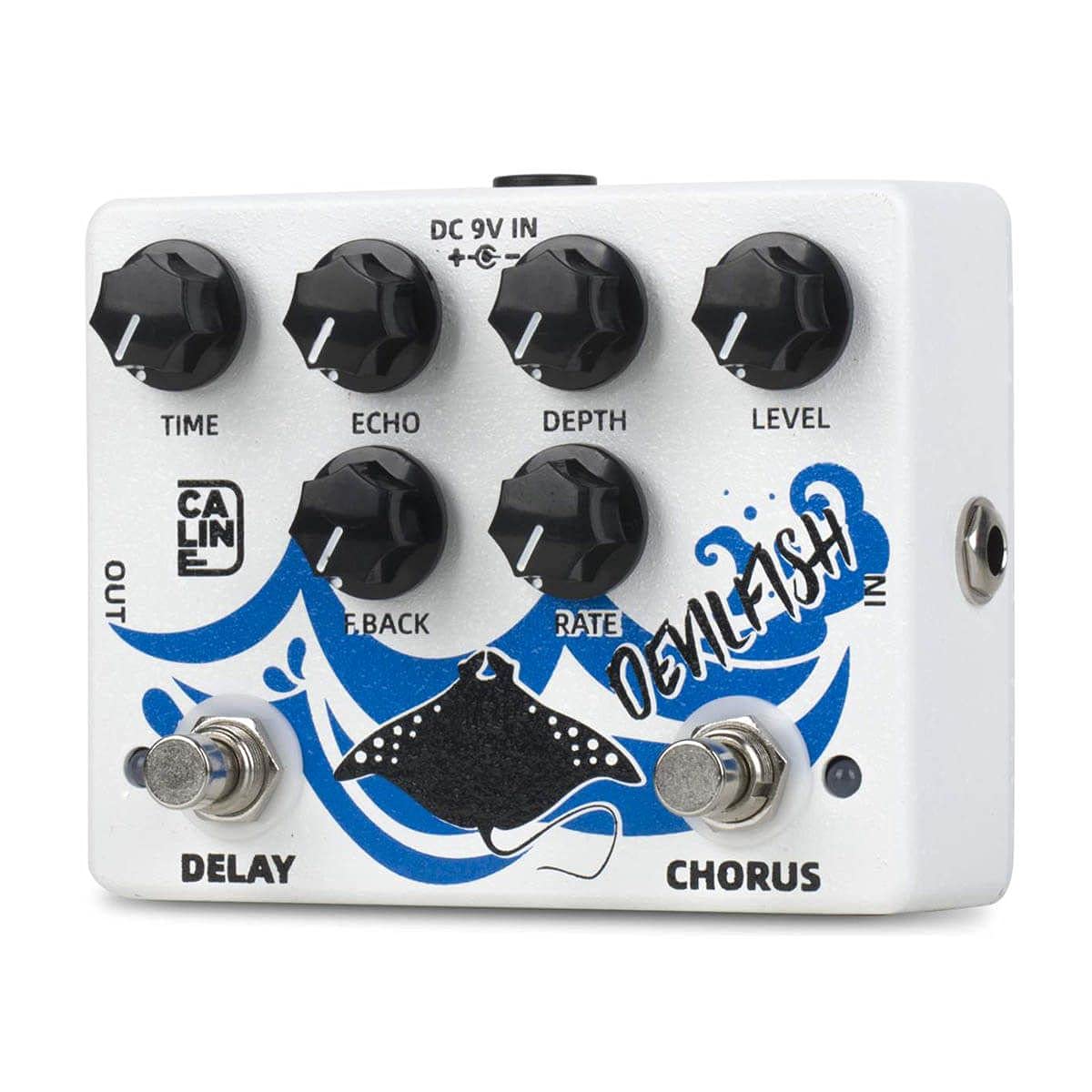 Caline DCP-03 Devilfish gitarowy, czarny