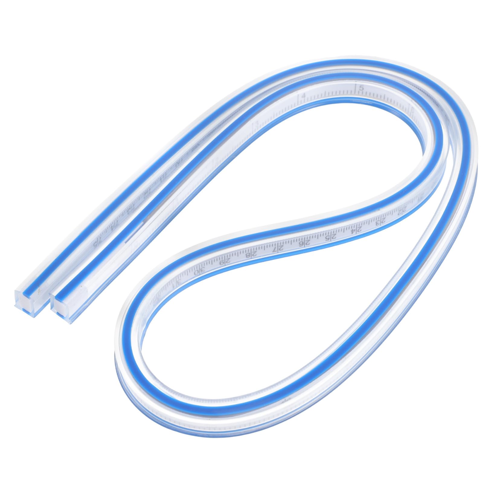 5 Piezas Regla Flexible Curva Serpiente para Costura y Diseño Prendas Herramienta Precisa para Patrones Dibujo Ingeniería y Proyectos Profesionales Material Duradero y Resistente