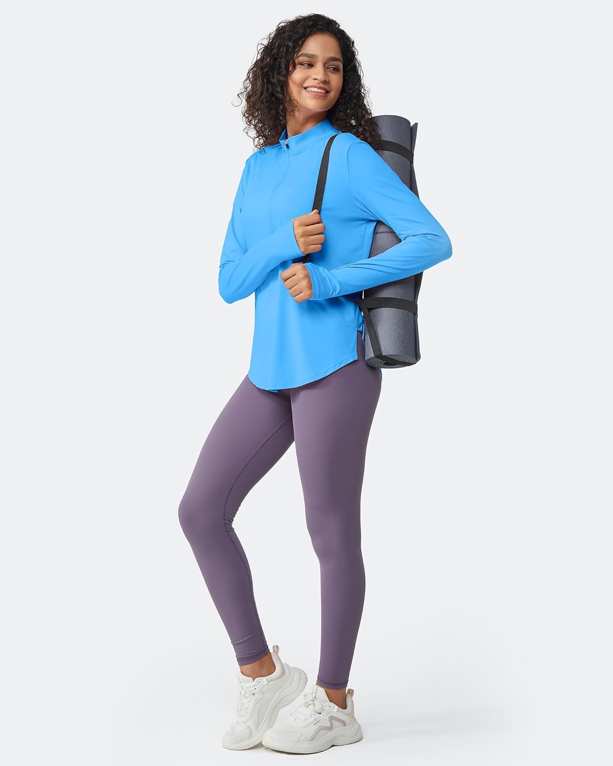 G4Free Womens UPF 50+ Sun Shirts Lightweight Quick Dry Long Sleeve Workout Tops Lightweight Running Pullover - Image 6