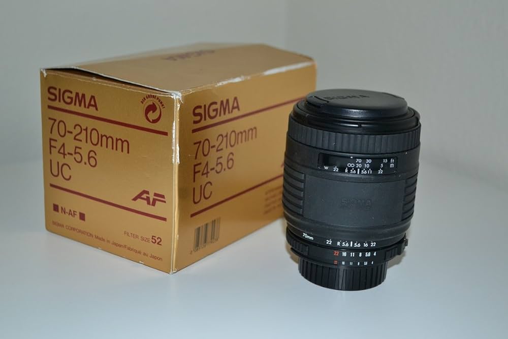 SIGMA 70-210mm F4 レンズ Amazon.co.jp: Sigma 70-210mm f4-5.6 UC AF ミノルタ用