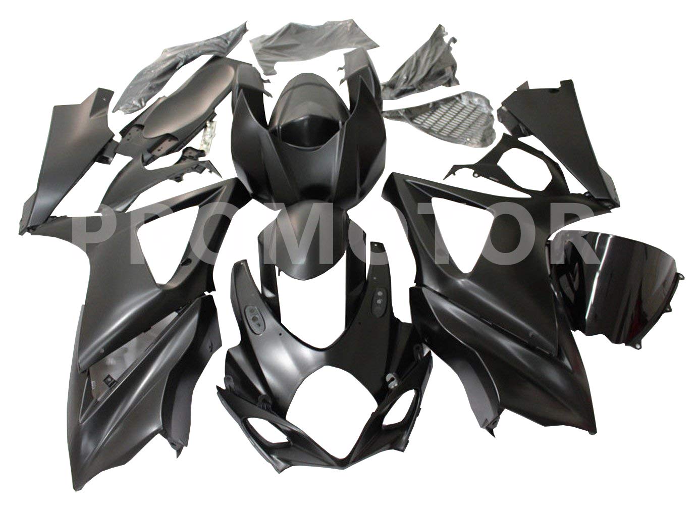Included windscreen and heat shield