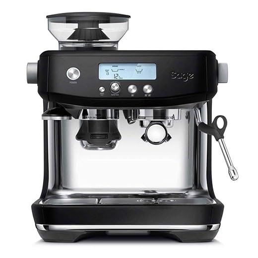 Sage Ses878Btr The Barista Pro, Cafetera Espresso, Cappuccinatore, 15 Bar, Negro