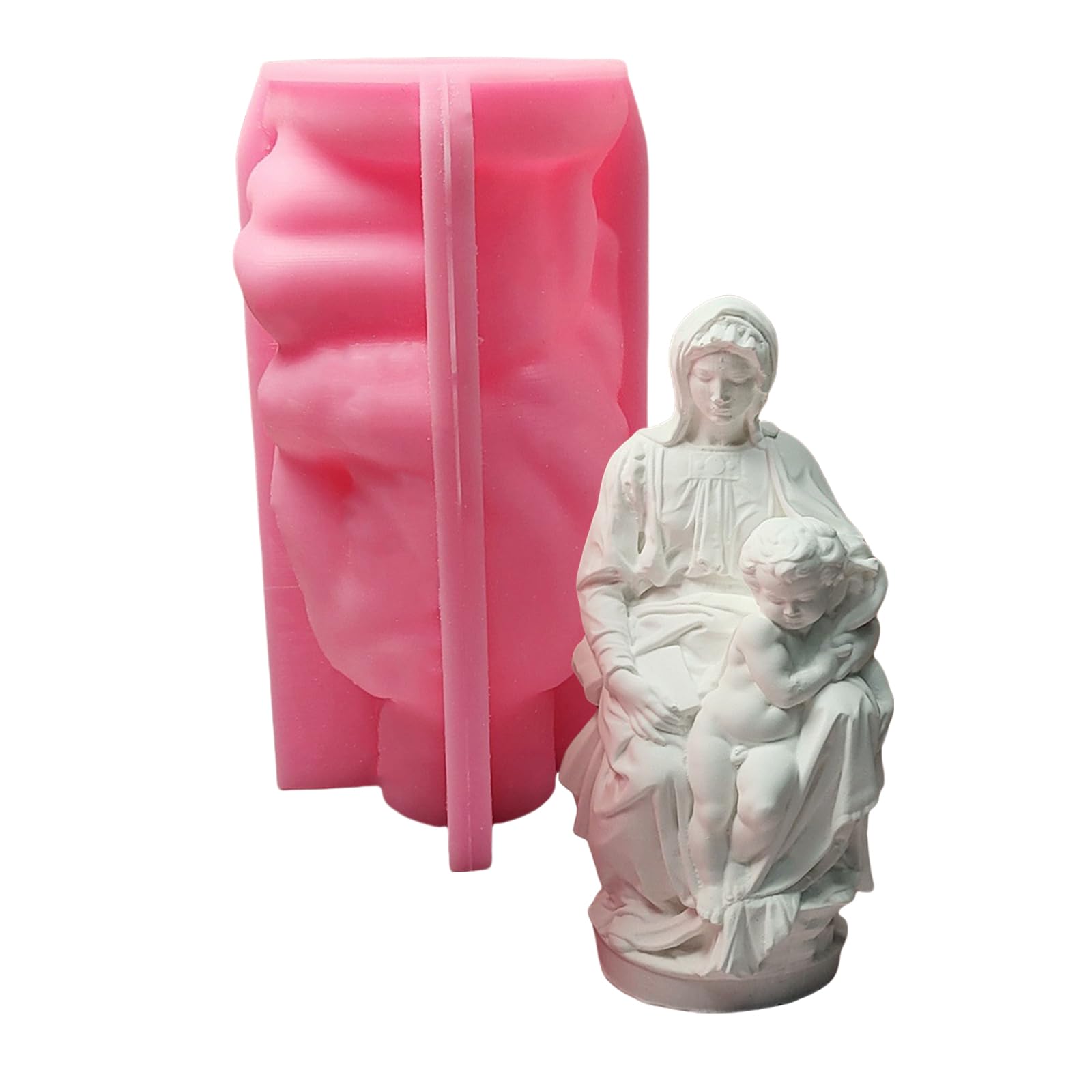 Moule silicone mère et enfant au démoulage parfait