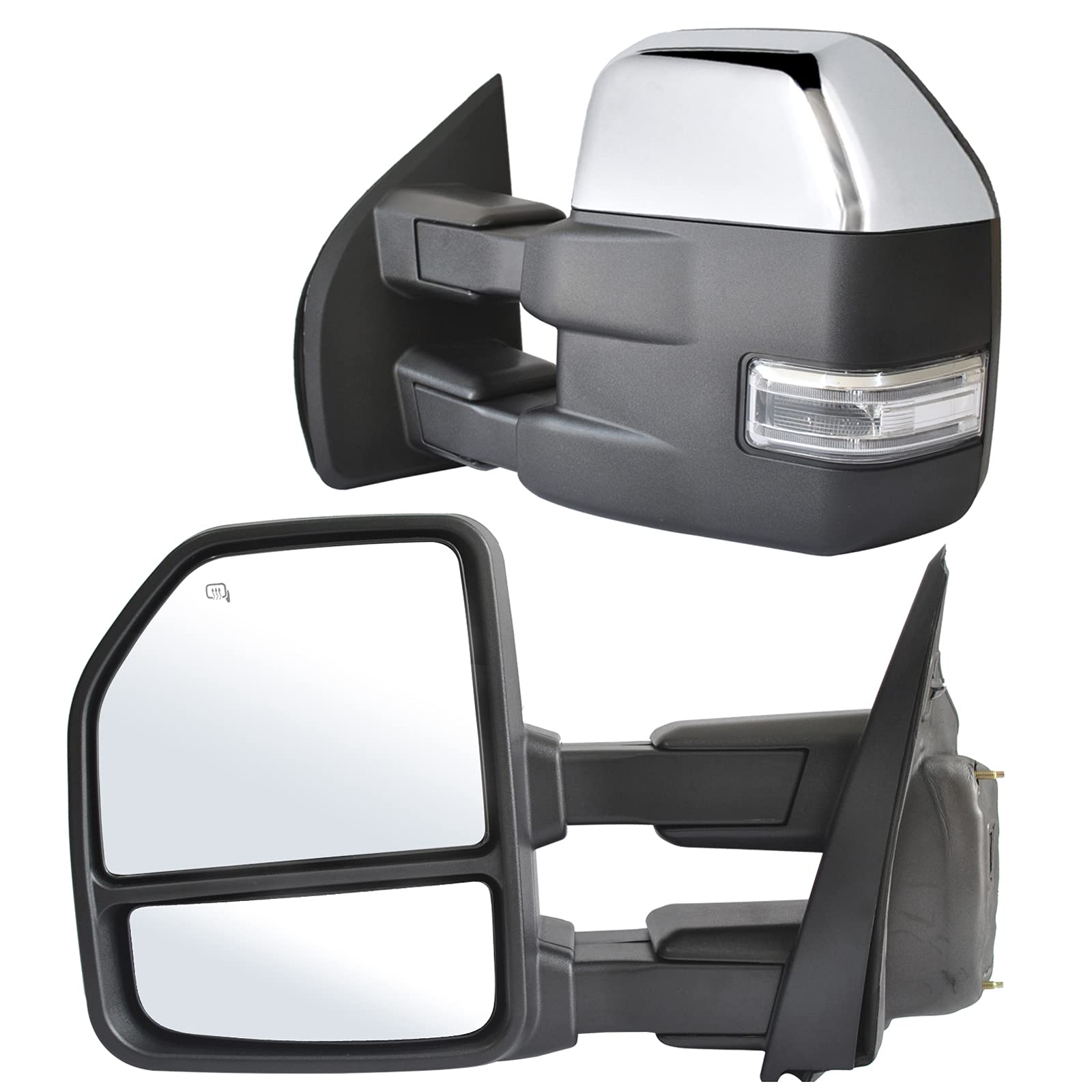 Buy ReYee Towing Mirrors fit Ford F150 Pickup Truck 2015 2016 2017 2018