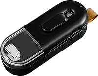 Portable Chip Bag Sealer Vacuum Machine - 12 Inch Heat Seal Tool for Snacks, Food Storage, Nuts - Compact Black Kitchen Gadget