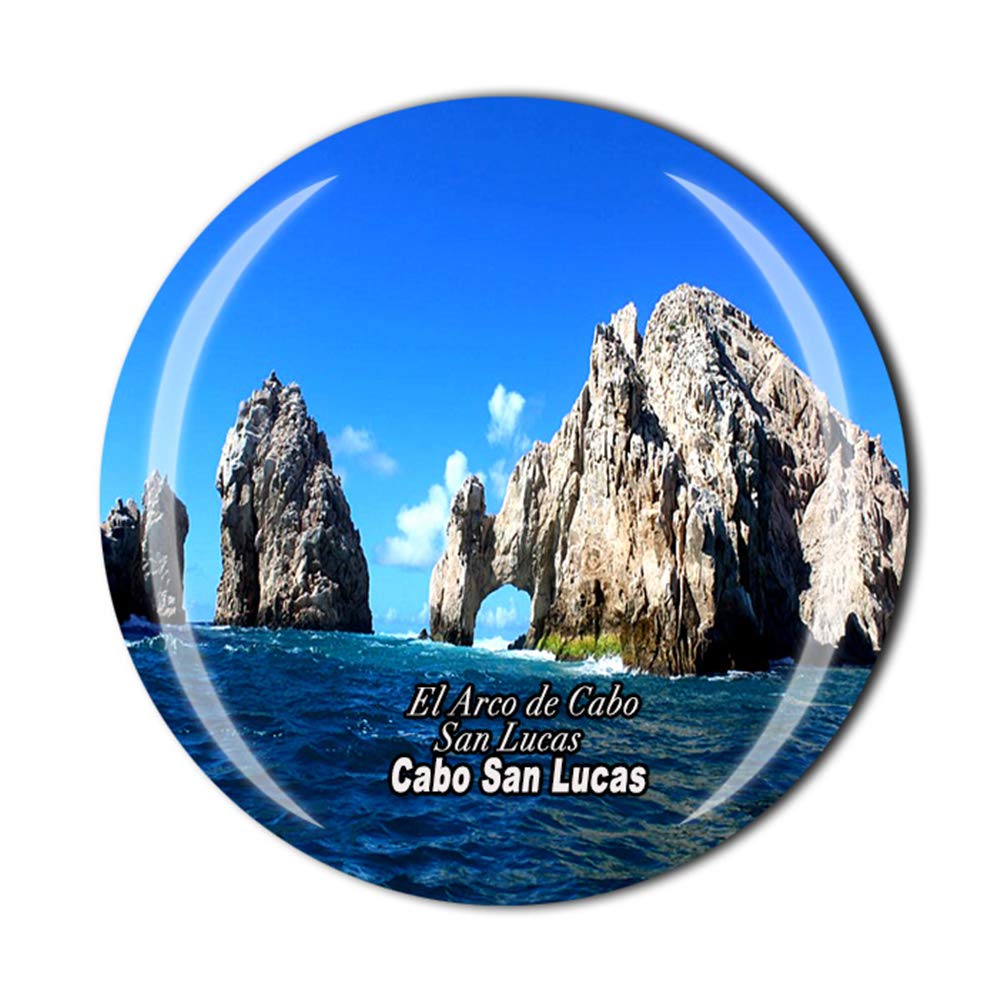 Muyu Magnet Cabo San Lucas El Arco De Mexico Fridge Magnet Souvenir Gift Crystal Refrigerator Magnetic Sticker
