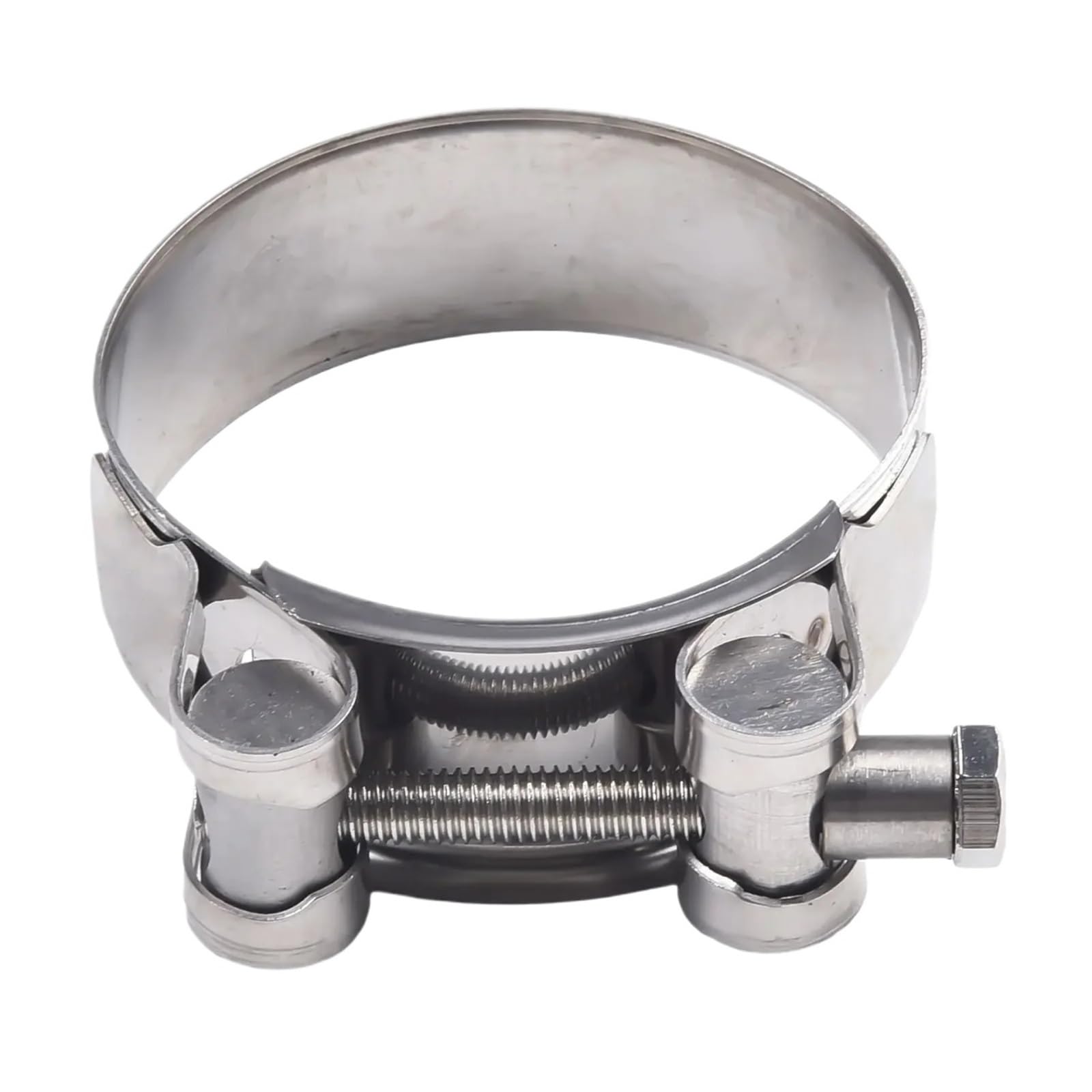 Tightening Exhaust Hose Clamps Pressure Hoses Air Intake Hoses Bolt and Screw Heads Heavy Duty Stainless Steel T Bolt Clamps(68-73MM)