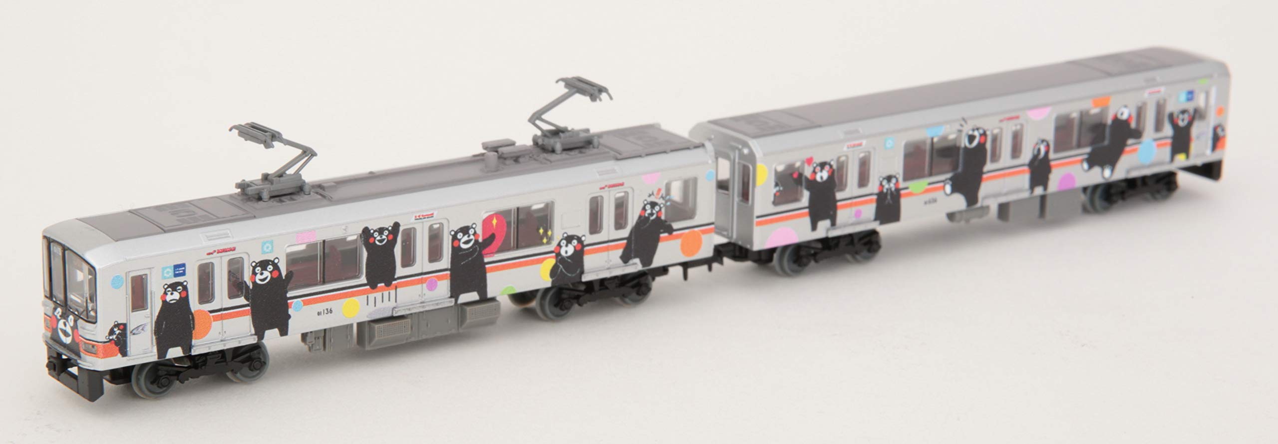 Amazon | 鉄道コレクション 鉄コレ 熊本電気鉄道01形 くまモン