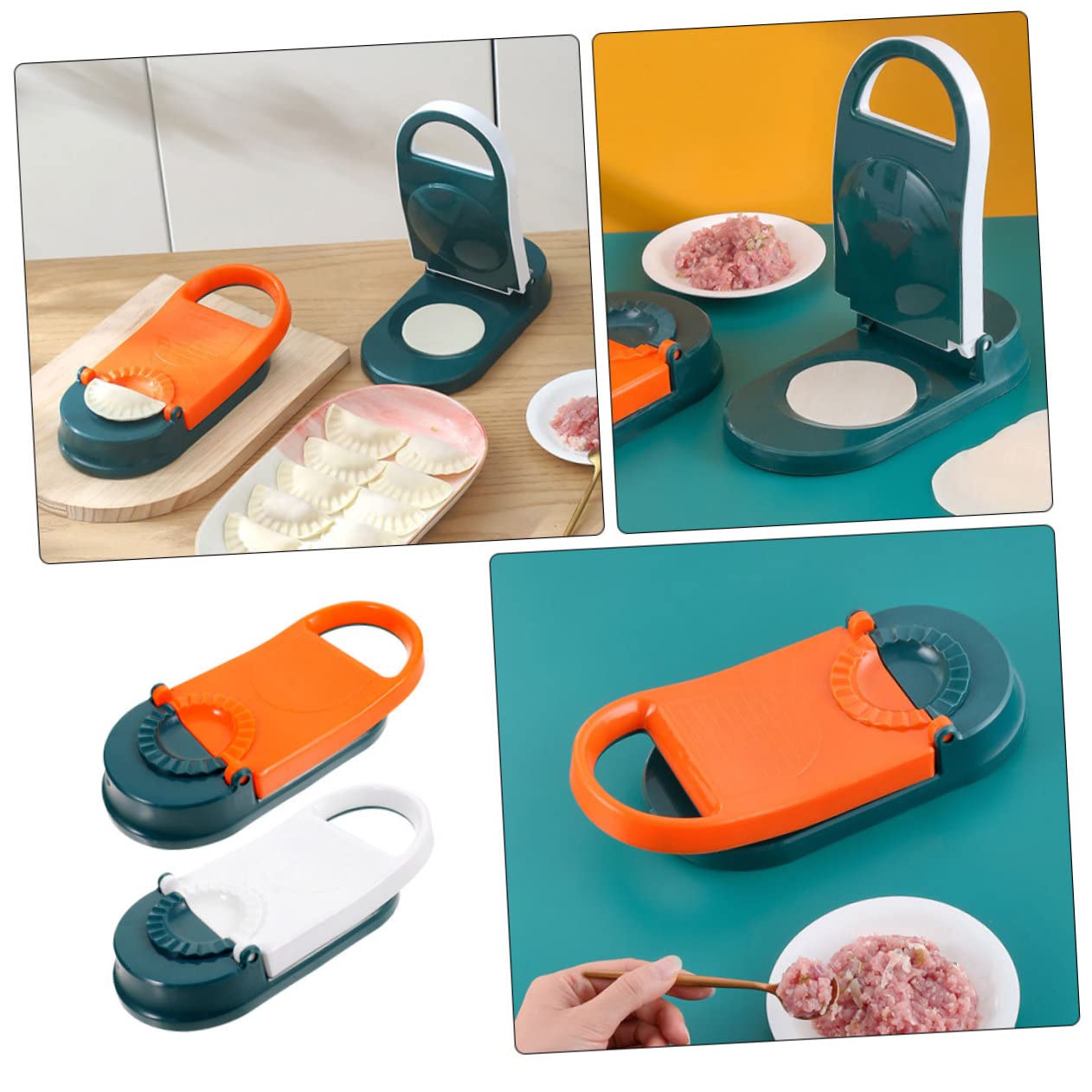 OFFSCH Manual Dumpling Skin Press Baking Pastry Mould Dumpling Presser Lightweight Portable