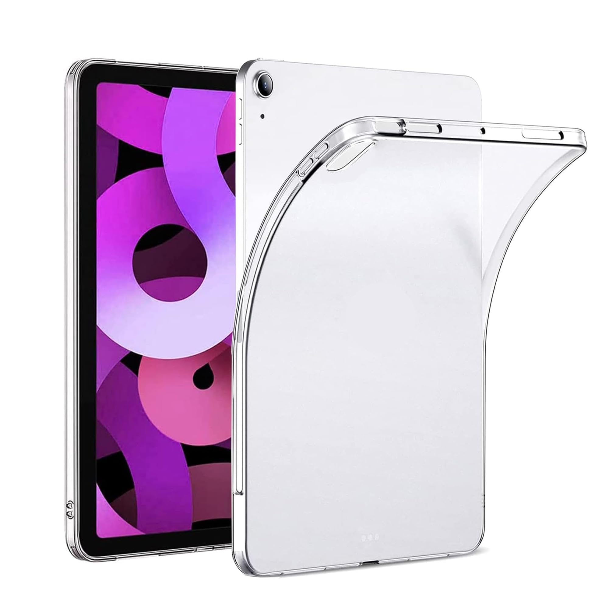 Amazon.co.jp: iPad Air 5 2022 (第5世代) 用の クリアケース 超薄型