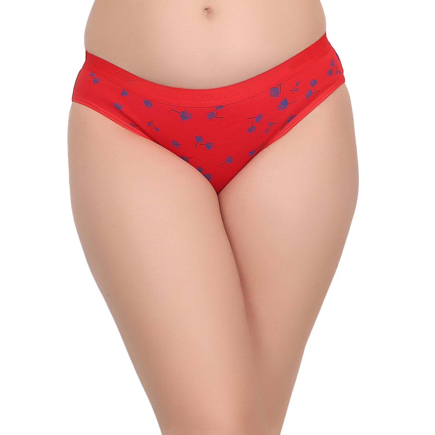 Women's Cotton Bikini Panty – Floral Print, Soft Breathable Mid-Rise Underwear-image-44