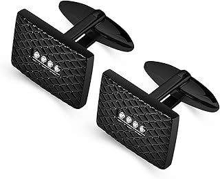 カフスボタン ジルコニア メンズ カフスボタン スーツ シャツ カフス 結婚式 パーティー用