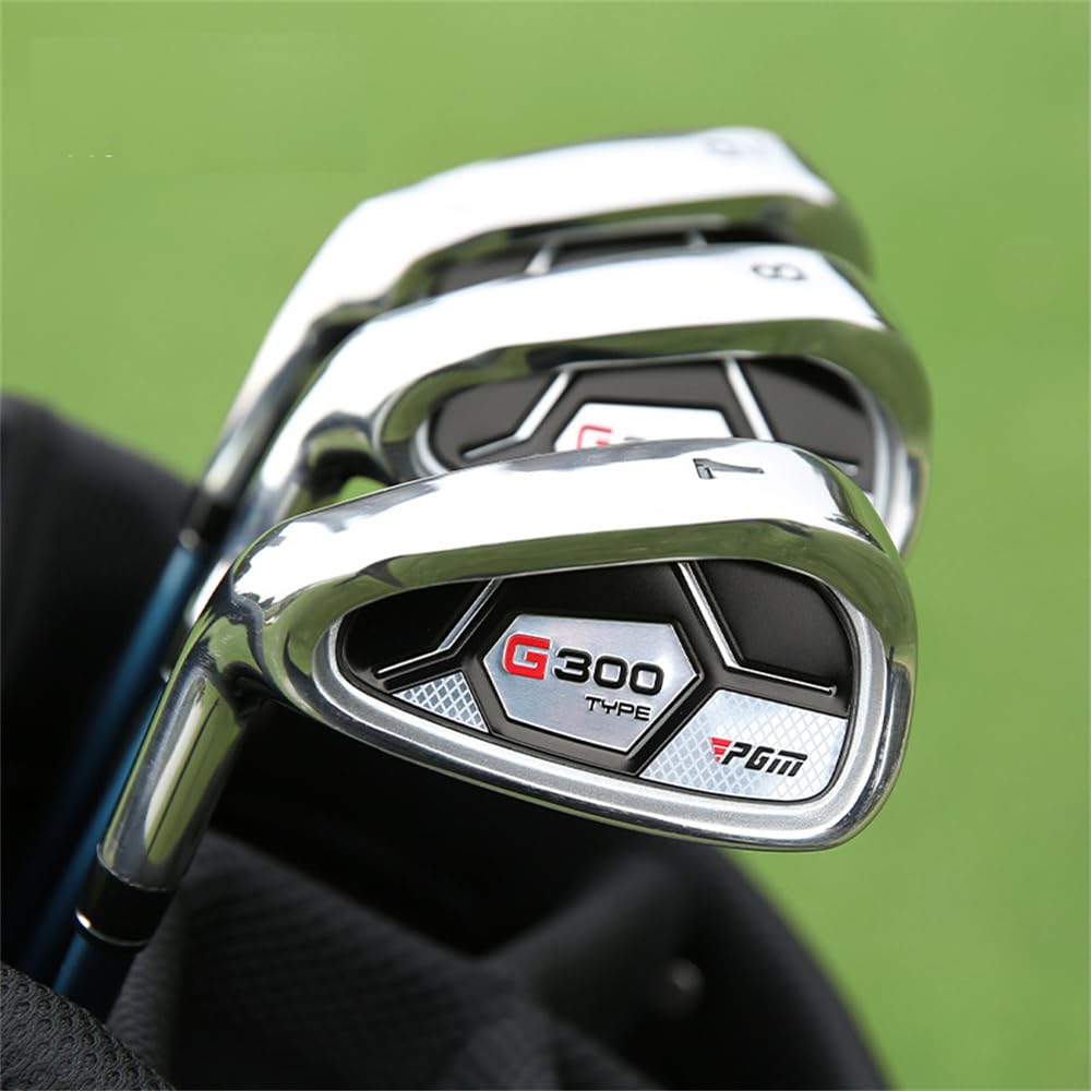 Palos de golf #5/#6/#7/#8/#9/#PW/#SW, cuña de arena de lanzamiento de hierro para zurdos o diestros con varilla de carbono o acero, palos individuales de alto rendimiento