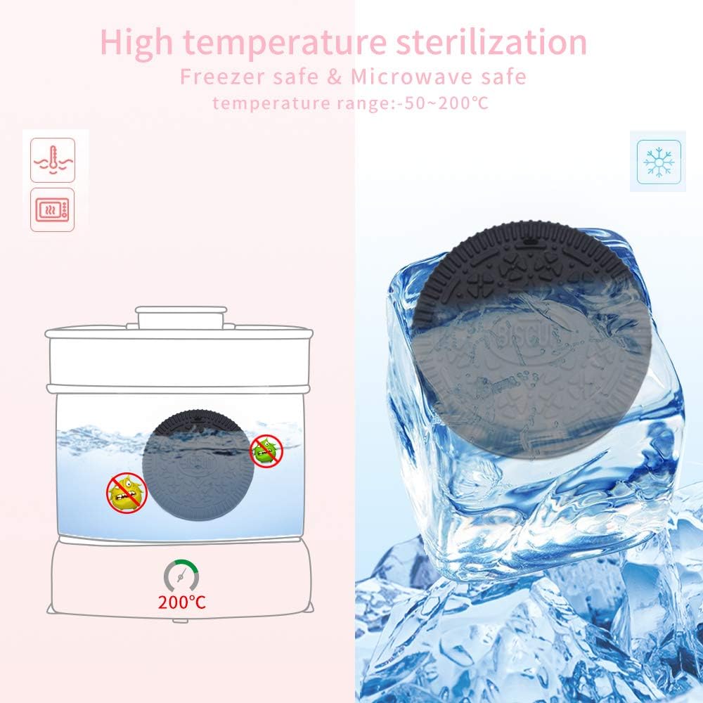 Autism Sensory Necklace Kids- Silicone and BPA Free - Multi Textured, Variation 4 Pack- Oral Motor Aid, Sensory Aid - Autistic - Toys - for Boys Girls and Toddler : Health & Household