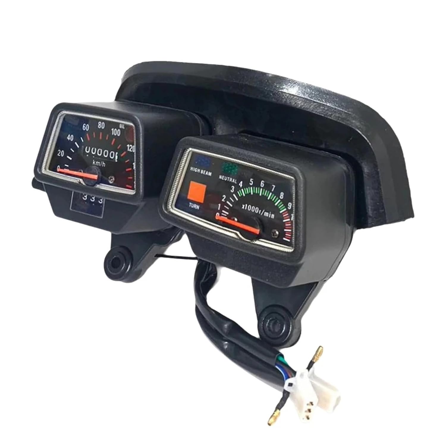 Motorcycle Speedometer Tachometer Speedometer Odometer Tachometer Fuel Gauge Motorcycle Mechanical Instrument for Enduro DT125 DT125R KM/H