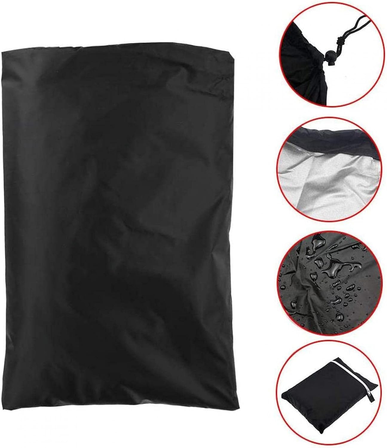 Mobility Scooter Cover, Mobility Scooter Storage Cover Professional Eldly Mobility Scooter Storage Cover Wheelchair Waterproof Sun protection Rain Protection 190 * 71 * 117cm : Health & Household