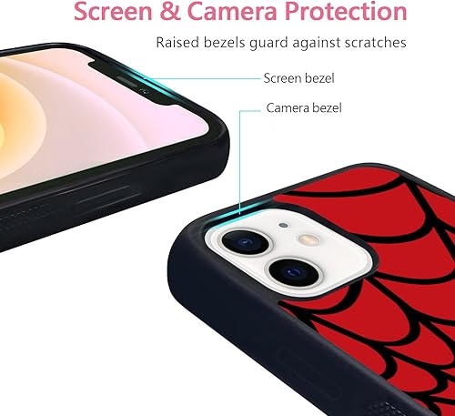 Miniatura 4 de Funda de teléfono de anime de Halloween para iPhone 11 12 13 14 Pro Max Mini XR XS X 7 8 Plus SE lindo diseño de telarañas diseño genial funda para