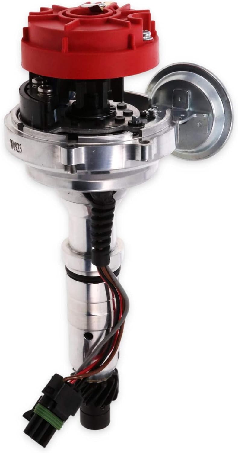 Top Street Performance Pro Series Ready to Run RTR Distributor for Buick Nailhead V8 - Red