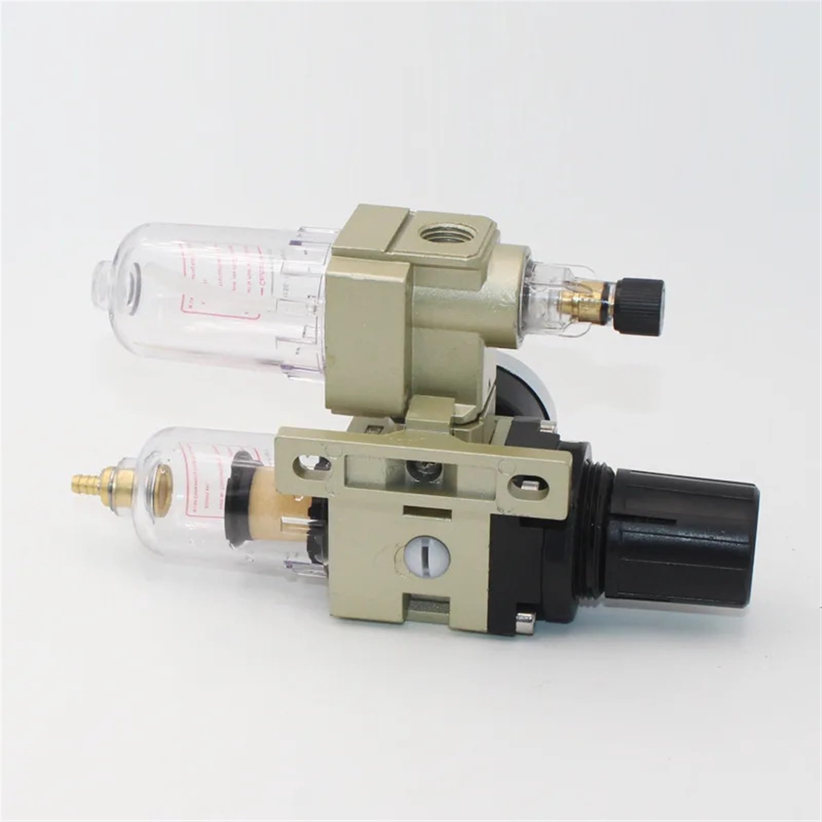 Wzddxunsf Ac2010-02 W Pc4mm Compressor Air Filter Pressure Regulator Trap Pneumatic Oil Water Separator Pump Manual Drainage Supply Ac2010-02 1Pcs(Ac2010-02 W Pc4mm)