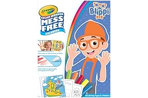 Crayola Color Wonder Blippi: Mess-Free Coloring Adventure