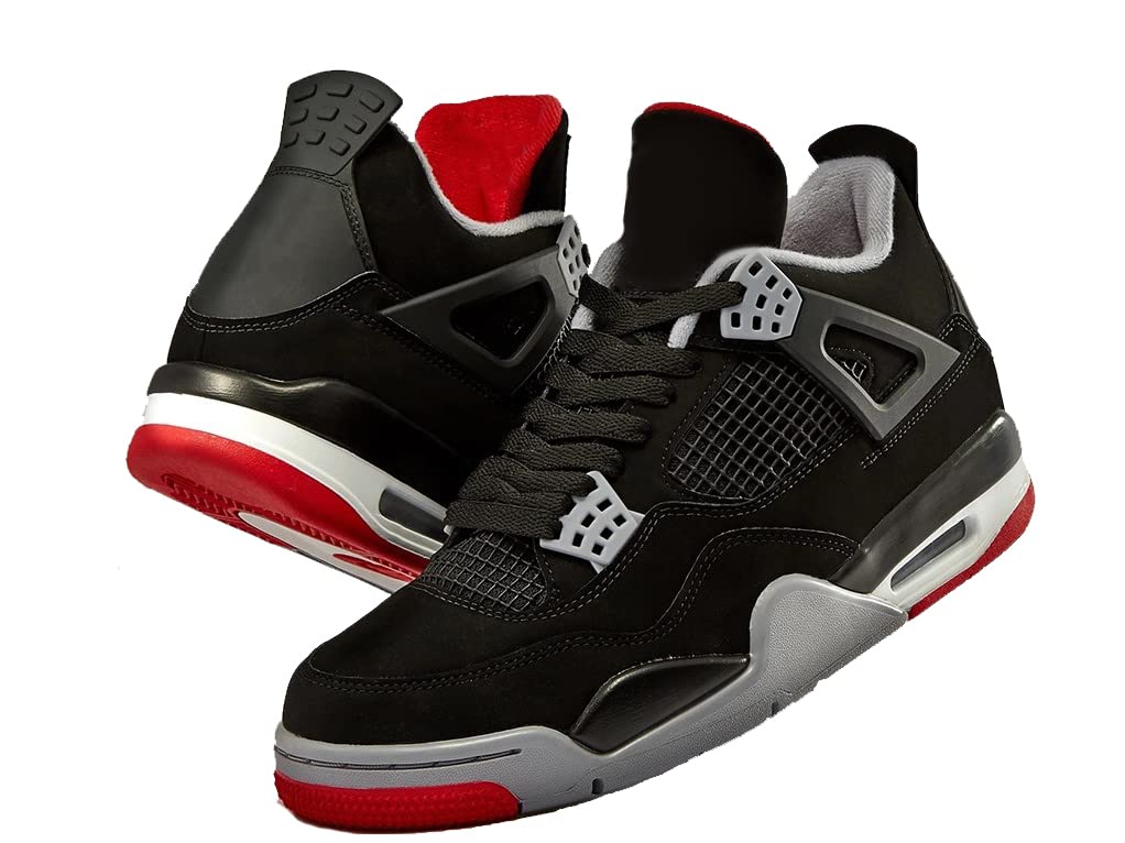 Dz Core Zapatillas deportivas para hombre, zapatillas de deporte de baloncesto Air Core Retro 4 Runing Bred zapatillas Jogging Runing Gym