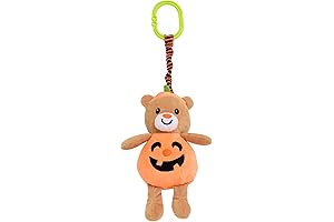 Spooky Halloween Fun with Magic Years Baby Bear Chime Toy: Pumpkin Pal for Early Development