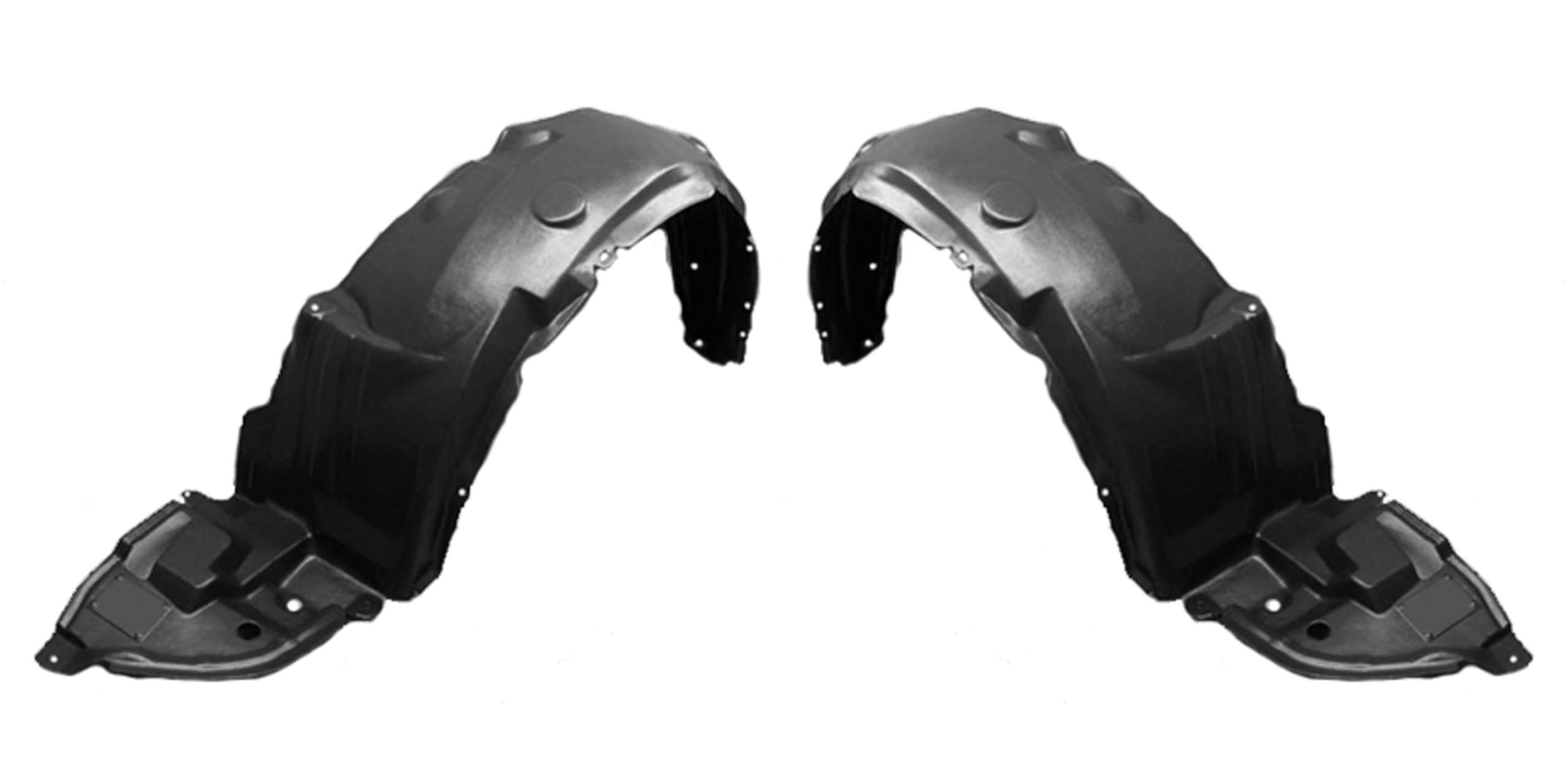 Amazon.com: Go-Parts - Pair/Set - for Front Fender Liners (Splash