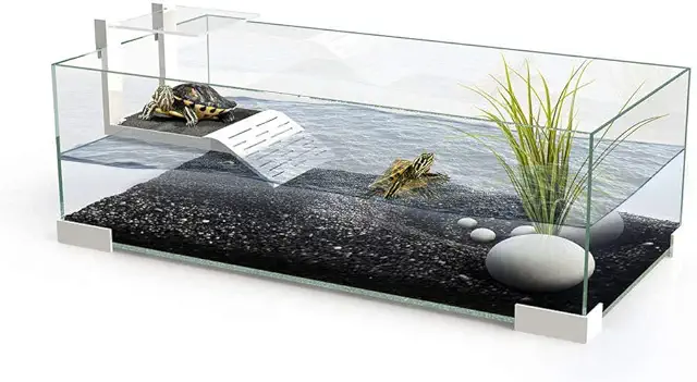 Tartarium 60 Cool: Terrario per Tartarughe d'Acqua per Adulti