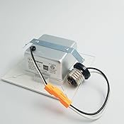 Westinghouse Lighting 3105500 100w Equivalent 6 Square Recessed Led Downlight Dimmable Energy Star Light Bulb With Medium Base White Trim Amazon Com