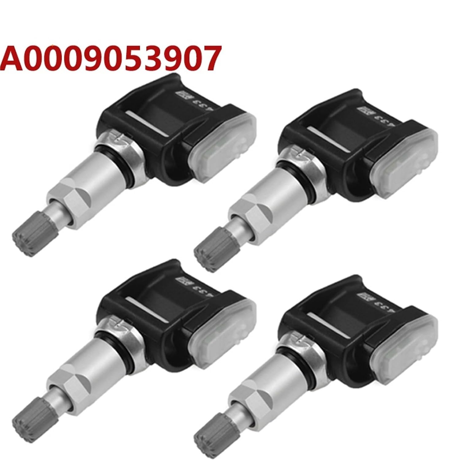 TPMS Sensor A0009053907 TPMS Tire Pressure Sensor for Benz C/S/E/GLS/GLC/Metris 0009053907 433MHZ Replace