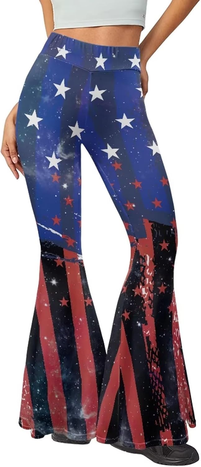 Modysero Soft Comfy High Waist Long Flare Yoga Pants for Women Girls Personalized Fashion Bootcute Yoga Pants Outdoor