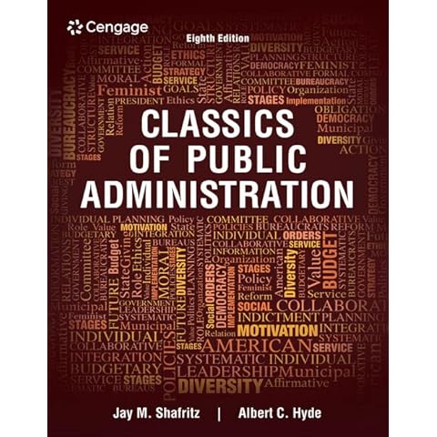 Classics of Public Administration Cover