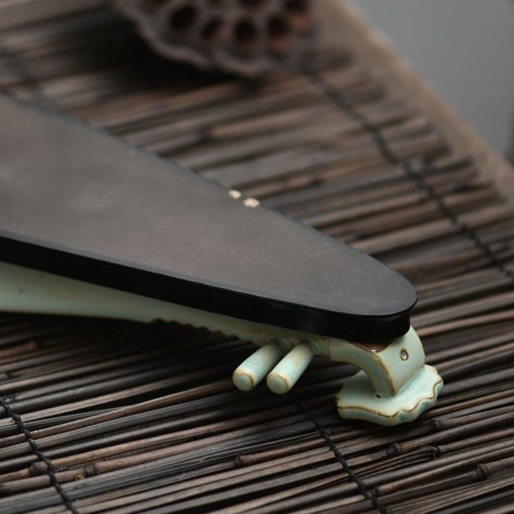 Incense Burner Incense Burner Stick Holder Ash Catcher Line Incense Lute Ceramic Household Incense Holder Indoor Horizontal Incense Burner Incense Holder