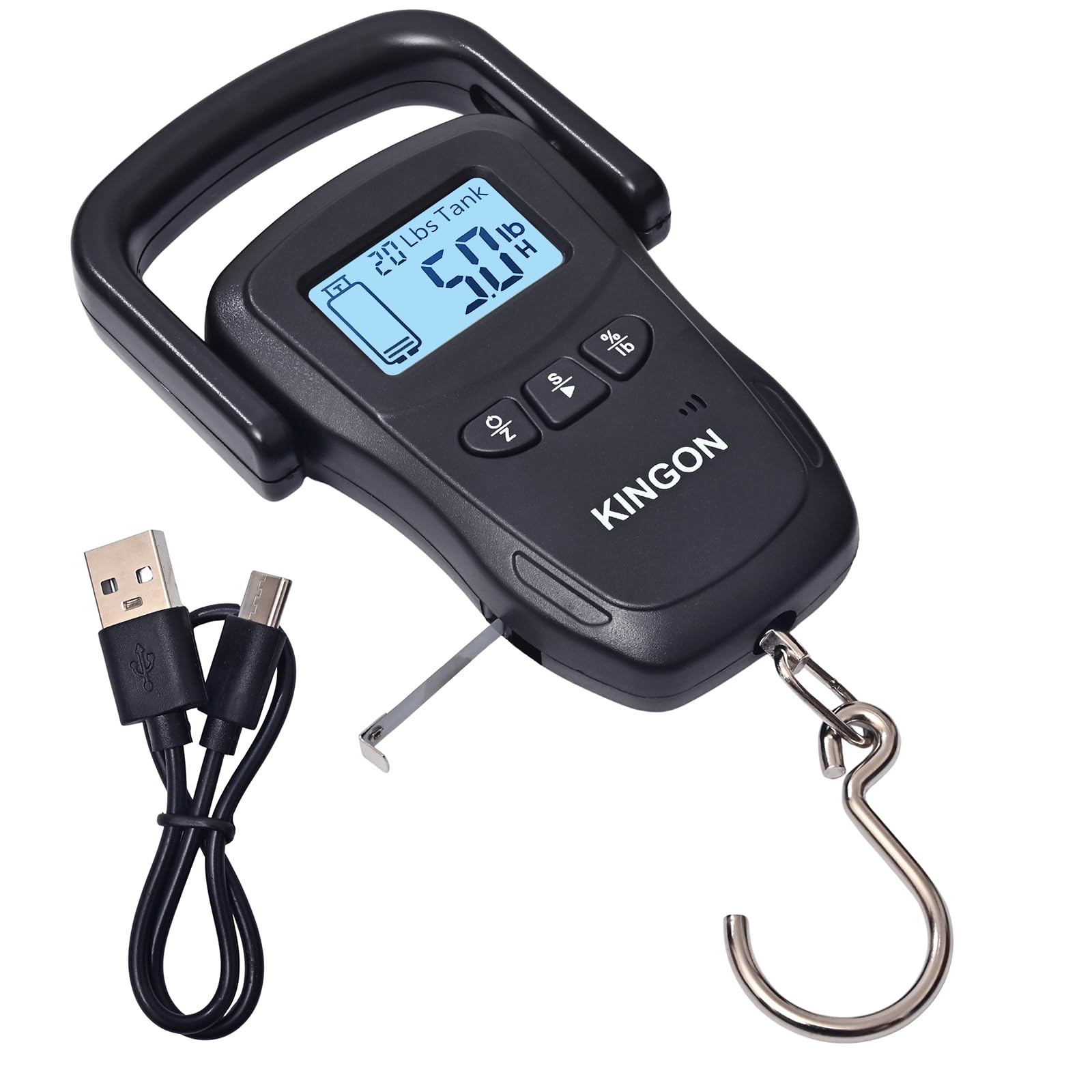 KINGON 110lb Rechargeable Propane Tank Scale - gas supply | Mubboo