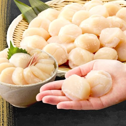 [北海道北見市][2026年5月発送]北海道オホーツク海産 ホタテ貝柱 800g 生食用