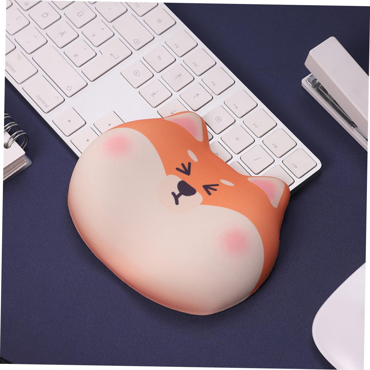 jojofuny 5pezzi Ergonomico Per Stampa Adorabili Cuscino Per Computer e Mouse Poggiapolsi Antiscivolo Per e Casa Comfort Per Attività