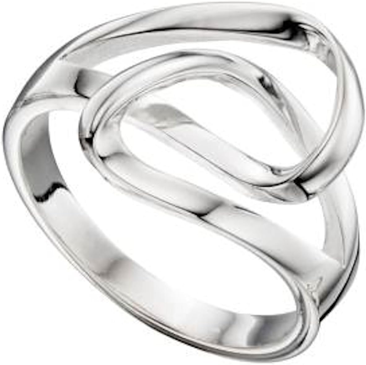 VERSATILE ADJUSTABLE FINGER THUMB RING Can be set from size N up to V Hallmarked 925 silver