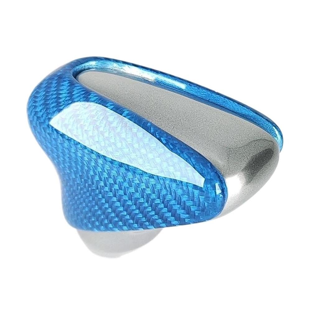 Sxqpocar Blue Real Carbon Fiber Gear Shift Knob For Lexus Ct200 2012-2020 Gear Ball Head Shift Lever Head(Blue)
